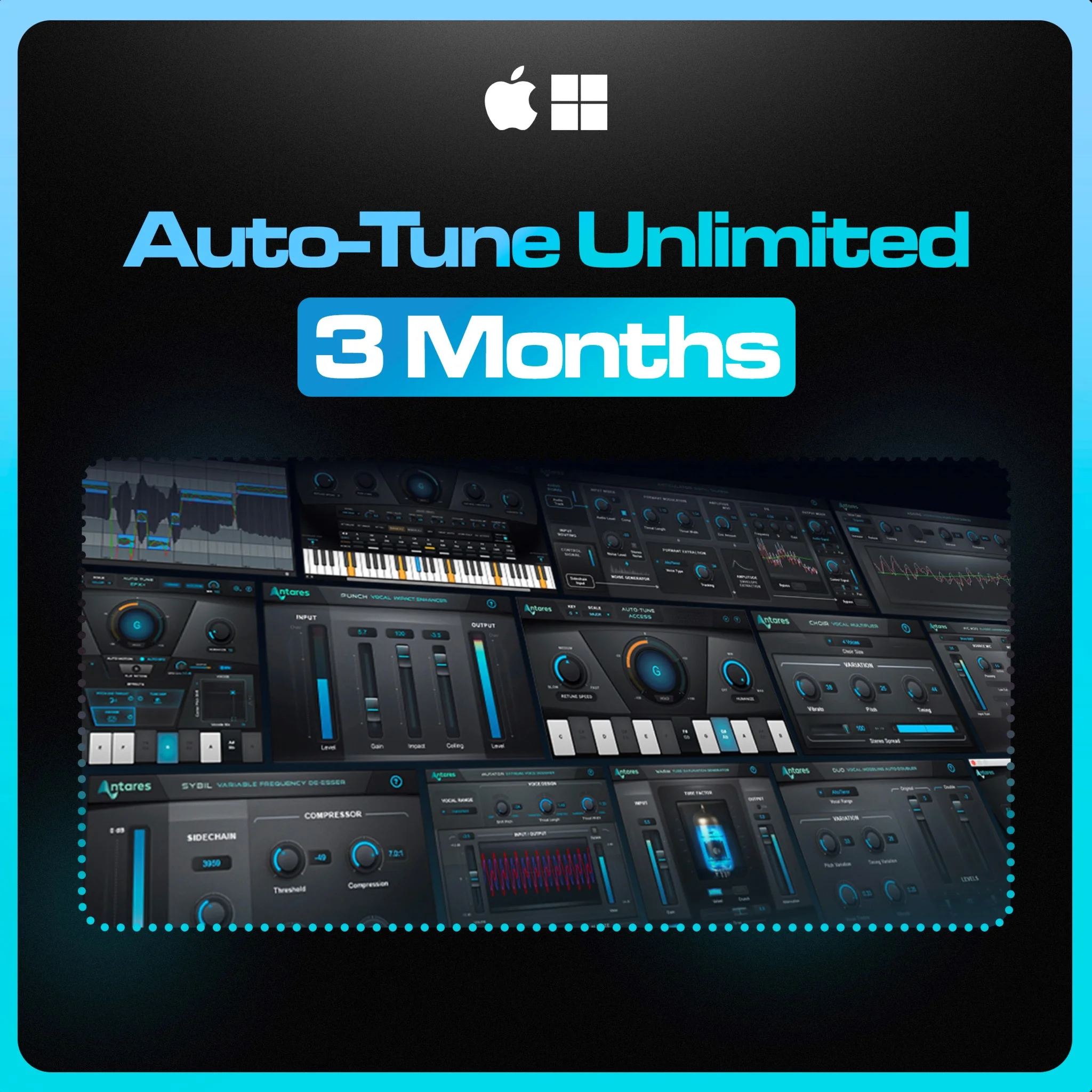 Auto-Tune Unlimited ДОСТУП НА 3-6-12 МЕСЯЦА