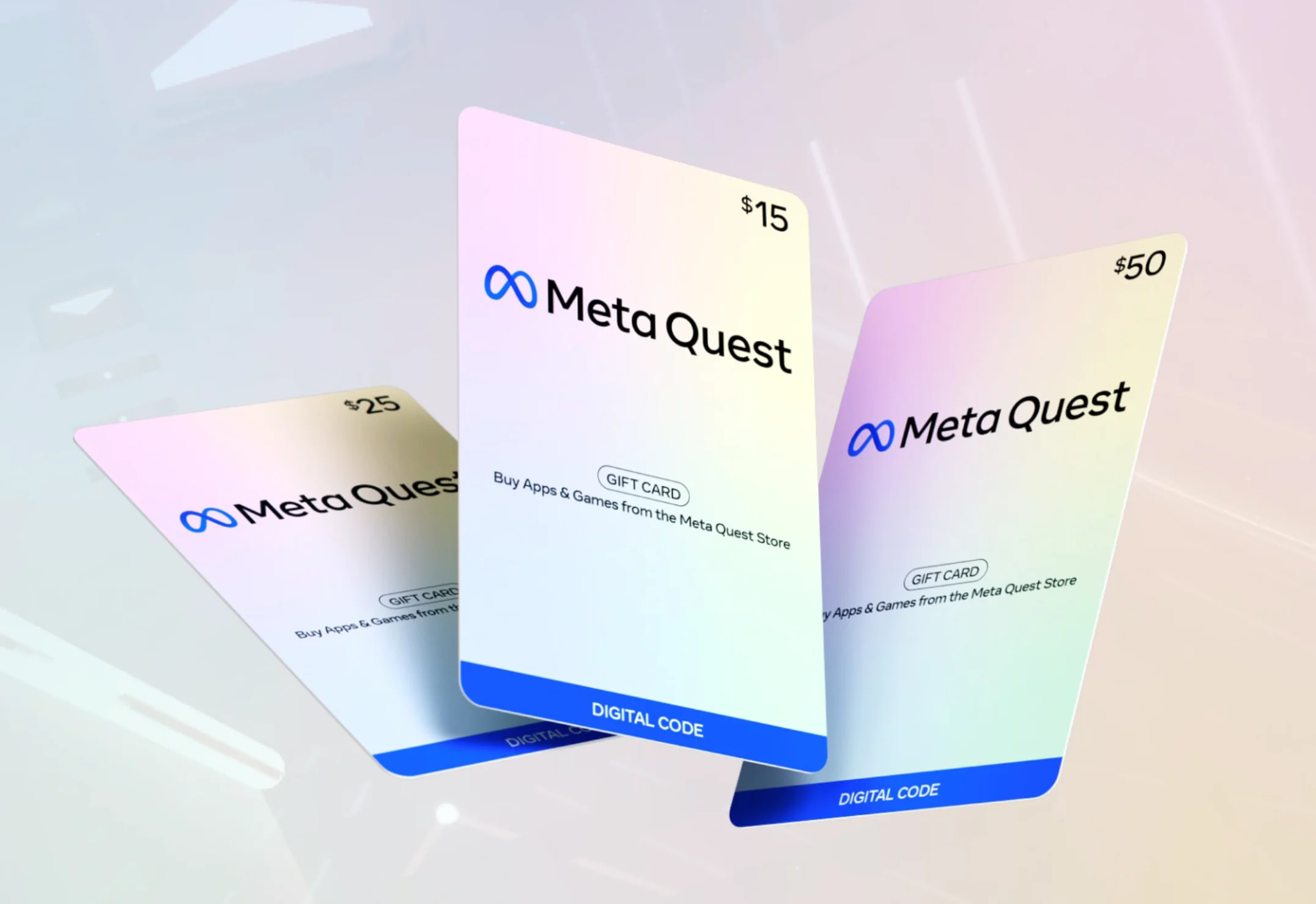 Meta QuestGift Card 50 Покупка Игр OculusБЫСТРО