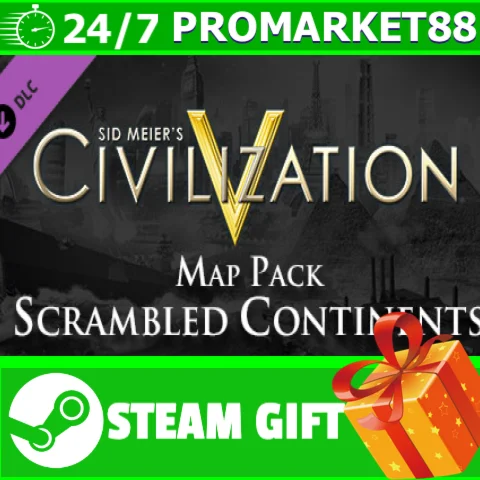 Civilization V - Scrambled Continents Map Pack