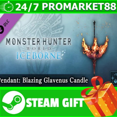 Monster Hunter World Iceborne Pendant Blazing Glaven