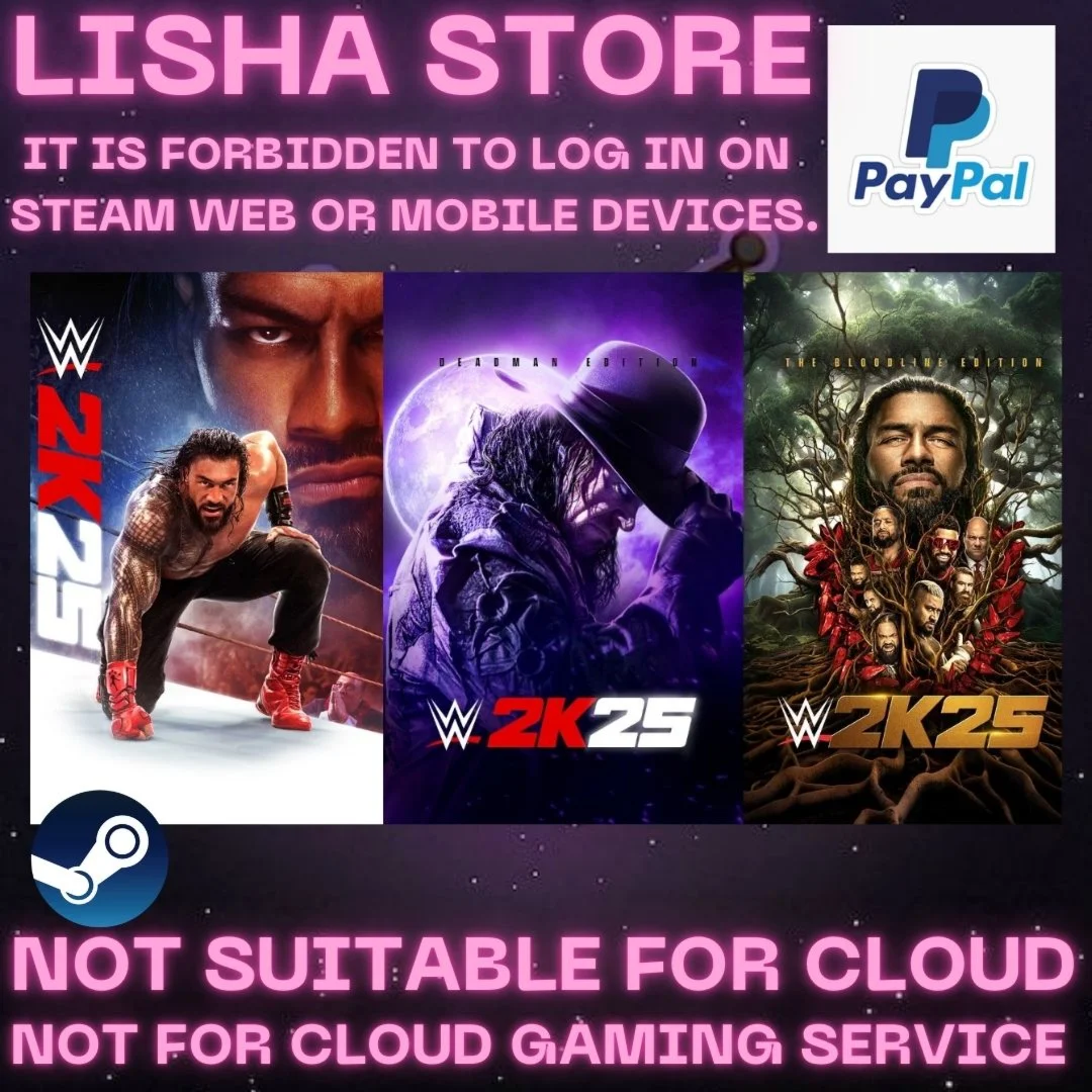 WWE 2K25 The Bloodline Edition+ WWE 2K24 steam 90 days