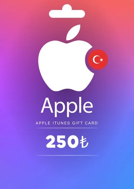 Подарочная карта Apple iTunes 250 TRY Турция