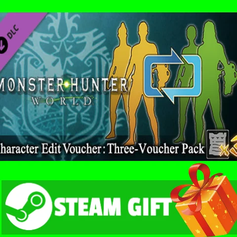 Monster Hunter World Character Edit Voucher Three-Vo