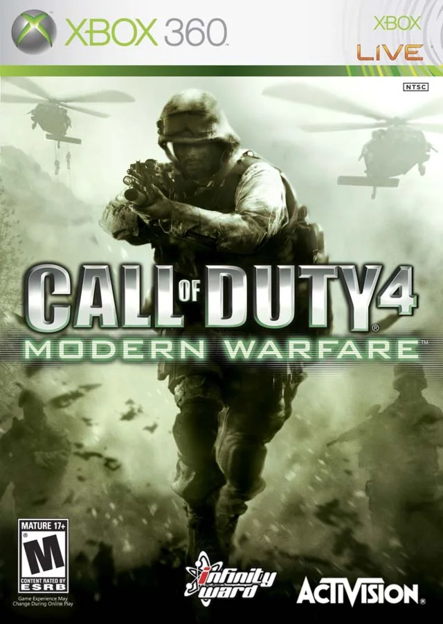 57 XBOX 360 Call of Duty: Modern Warfare 1 2 3