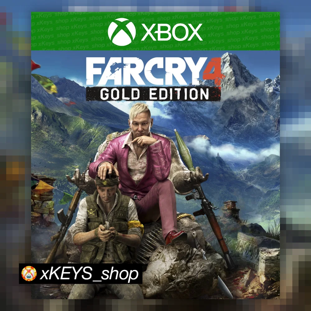 Far Cry 4 Gold полное издание XBOX КОД КЛЮЧ