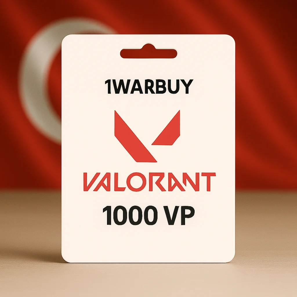 ТУРЦИЯВАЛОРАНТ ПОИНТЫ 1000 VPПодарочная карта код