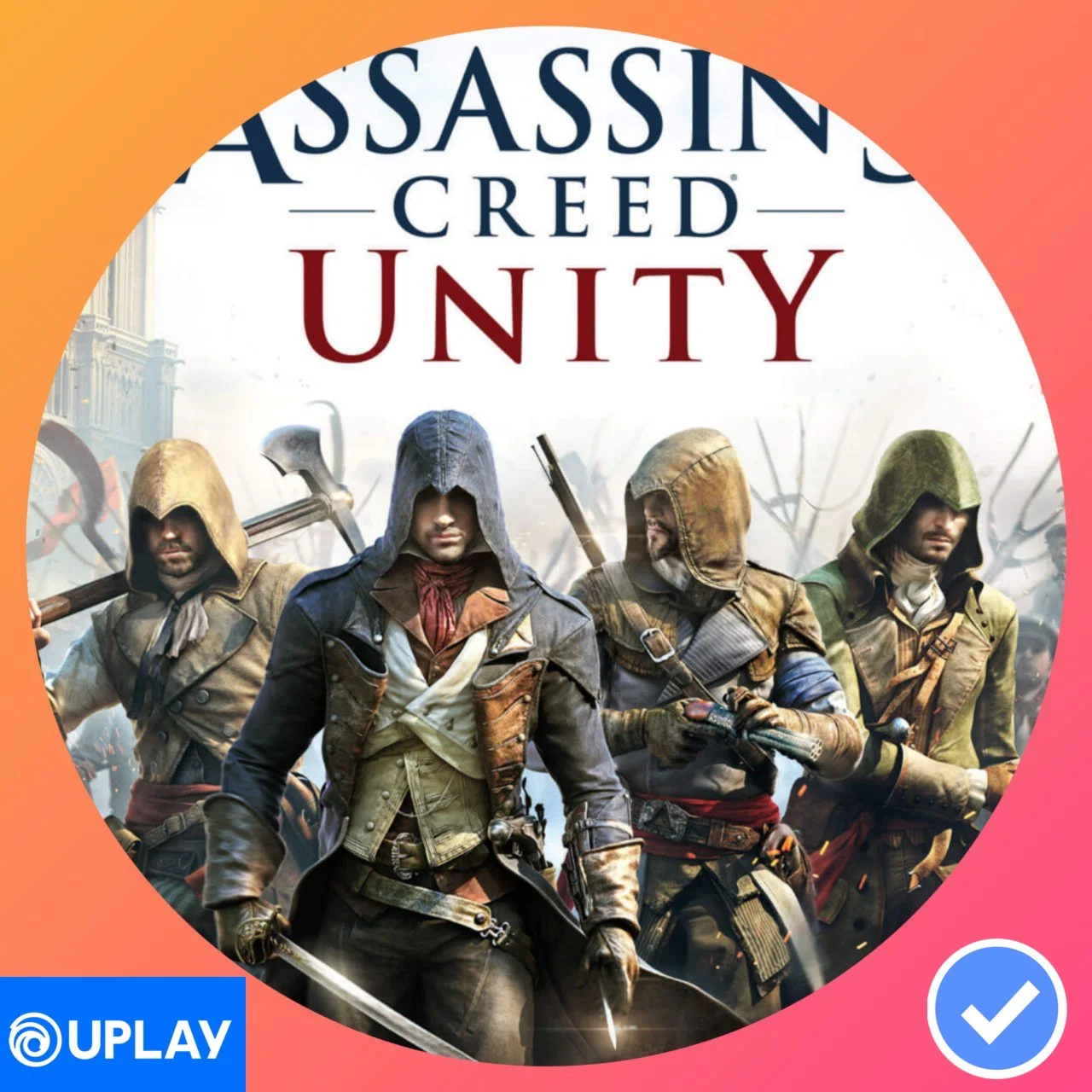 Uplay Assassins Creed Unity аккаунт+Смена почты