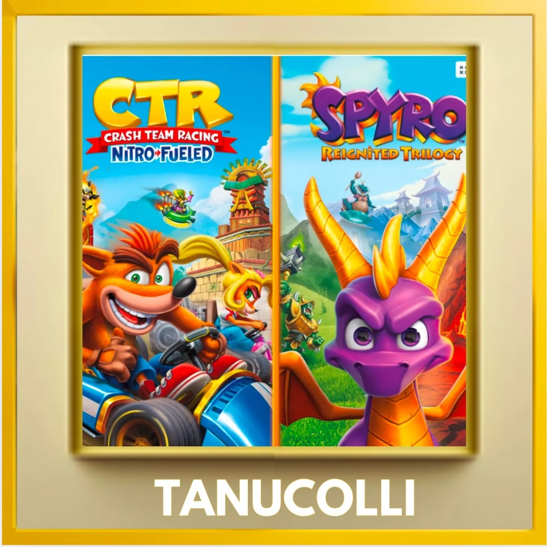 Crash Team Racing + Spyro PS/PS4/PS5/EN Аренда 7д
