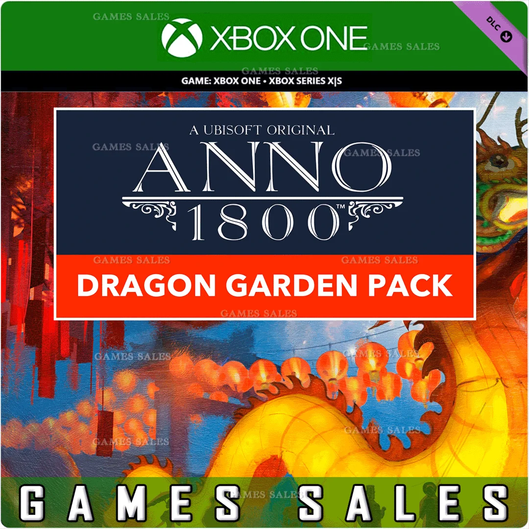 ANNO 1800 DRAGON GARDEN PACKXBOX ONEXSКЛЮЧ