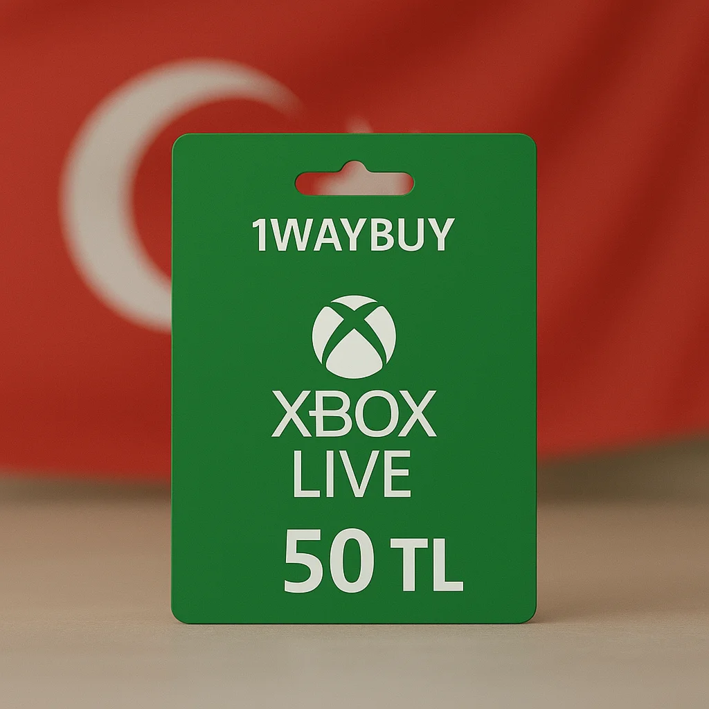 ТУРЦИЯXBOX 50 TLПодарочная карта оплаты код пополнени