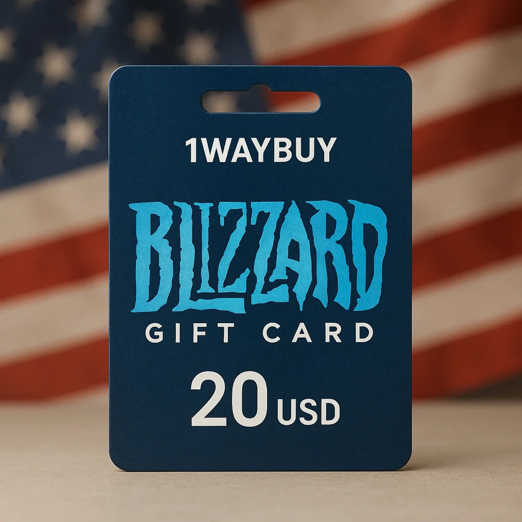 СШАБлиззард Battlenet 20 USD Подарочная карта код