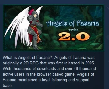 Angels of Fasaria: Version 20 STEAM KEY REGION FREE