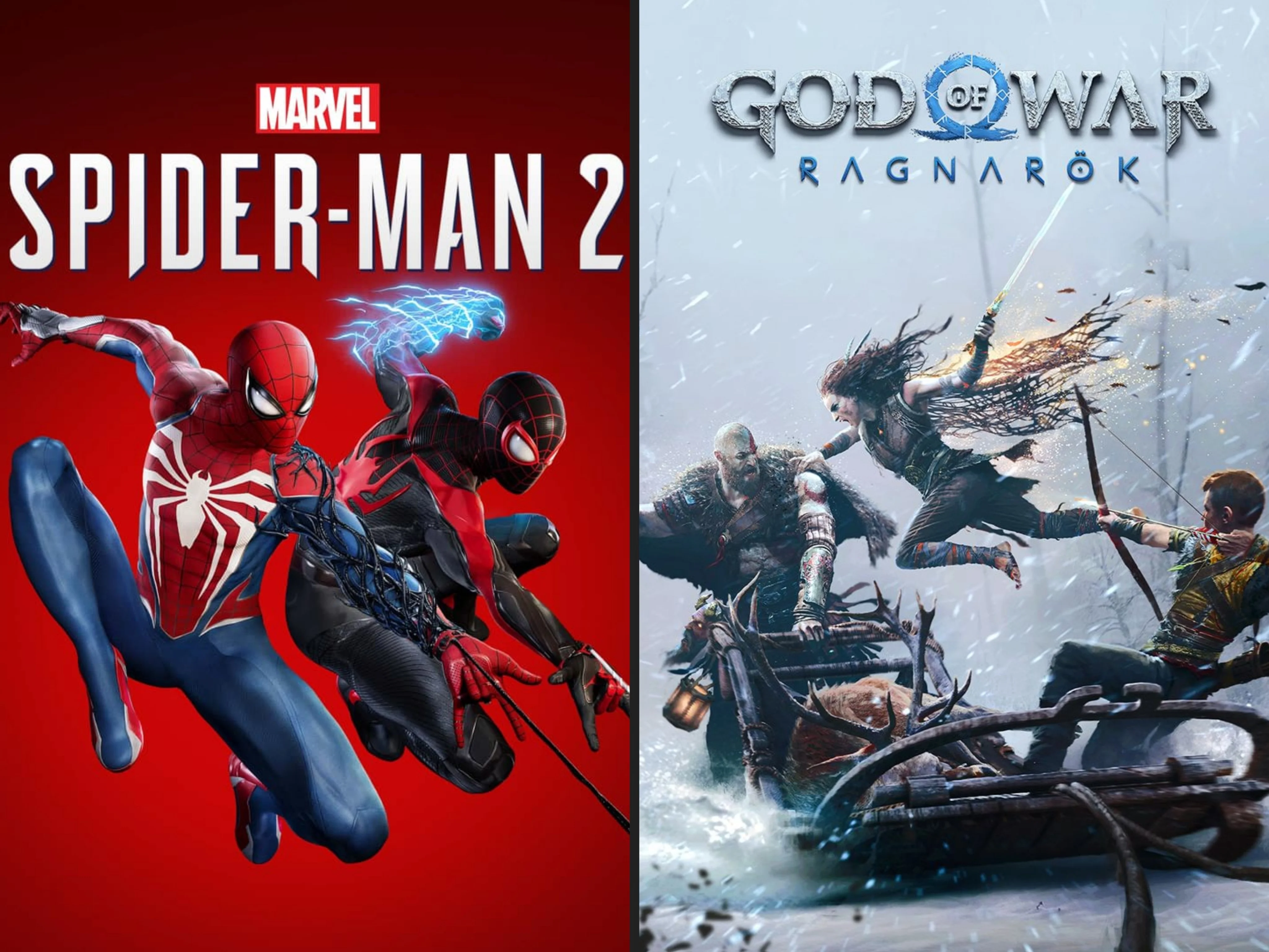 Marvels Spider-Man 2 Digital Deluxe+GoW Ragnarok