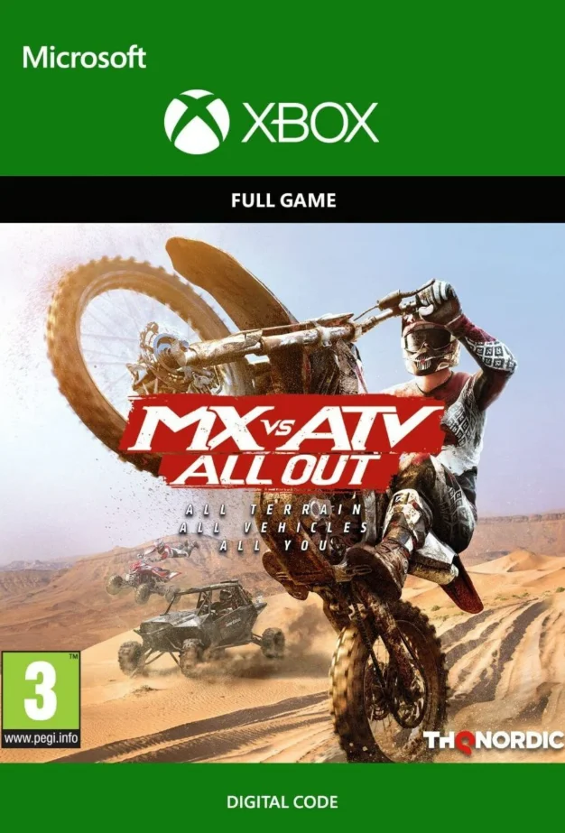 MX VS ATV ALL OUT XBOX ONE XS KEY