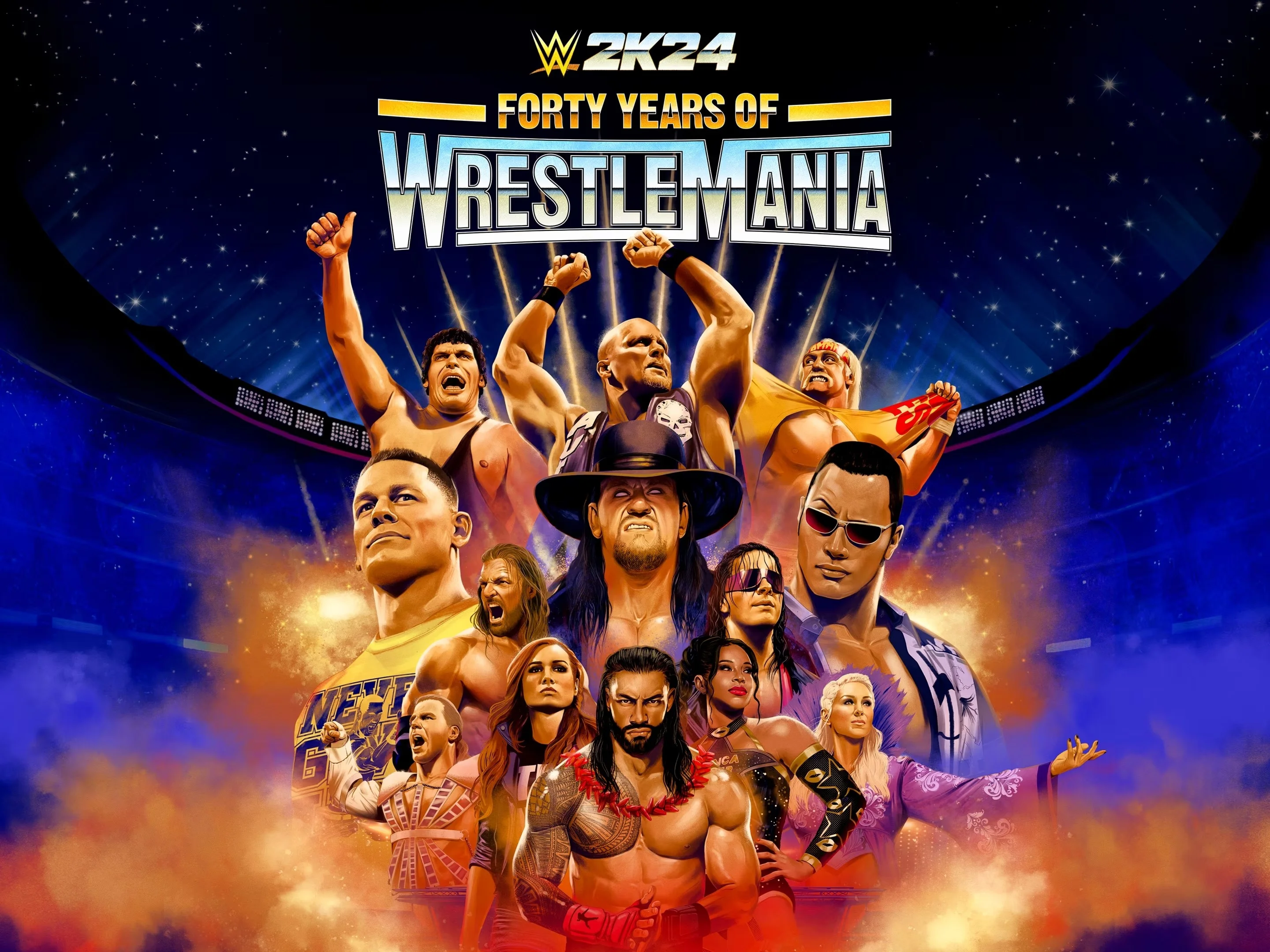 WWE 2K24 40 Years of Wreslemania +DLC Steam/Global