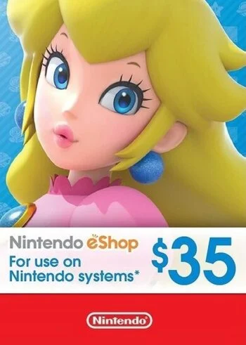 Nintendo eshop 35 USA - без комиссии
