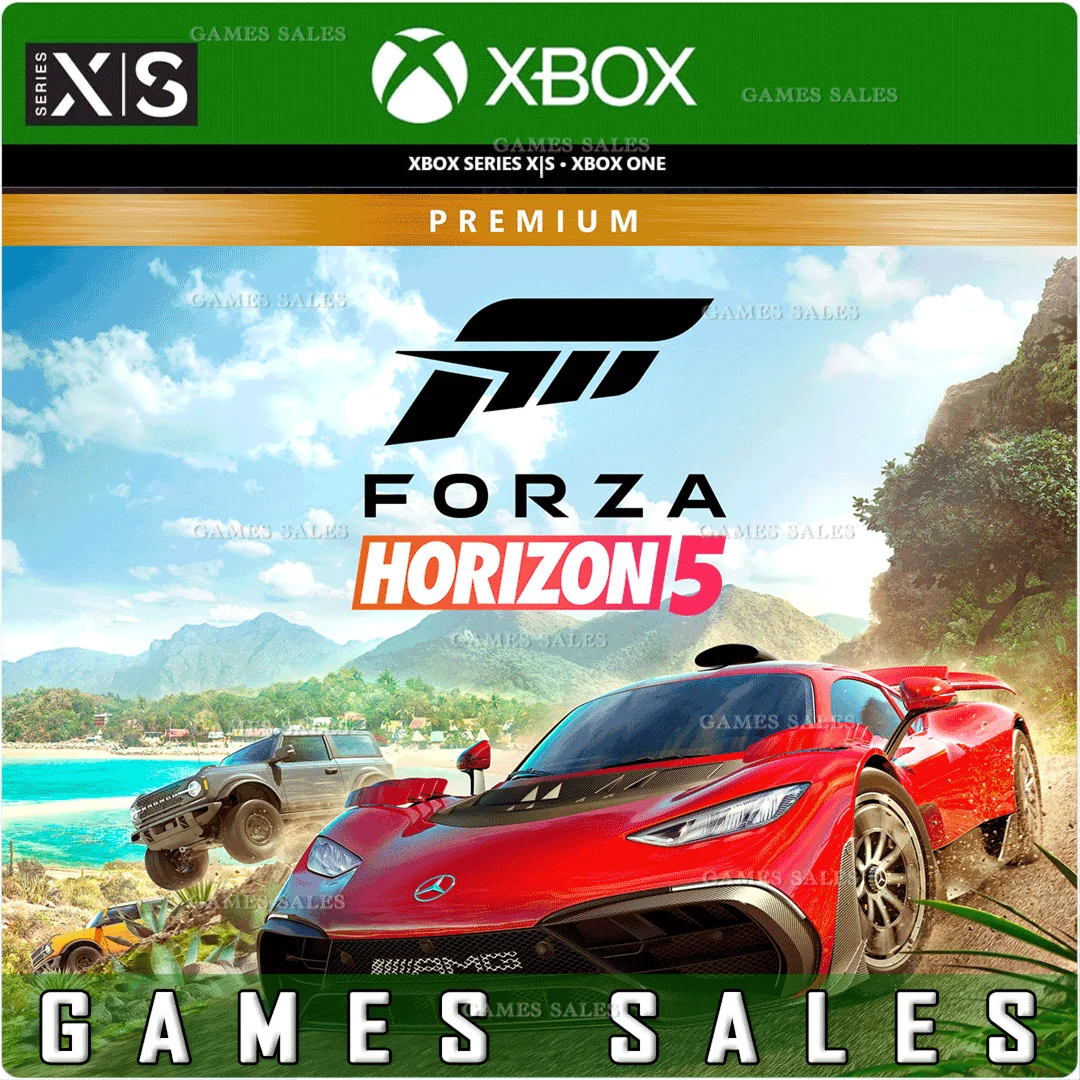FORZA HORIZON 5 - PREMIUM EDITIONXBOX+PCКЛЮЧ