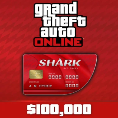 GTA ONLINE: RED SHARK CASH CARD 100000PC КЛЮЧ