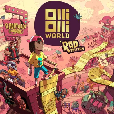 OLLIOLLI WORLD RAD EDITION STEAM КЛЮЧ+ПОДАРОК