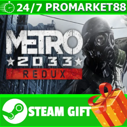 ВСЕ СТРАНЫ+РОССИЯ Metro 2033 Redux Steam Gift