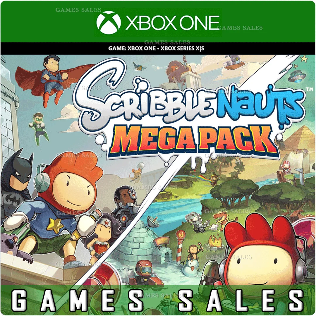 SCRIBBLENAUTS MEGA PACKXBOX ONEXSКЛЮЧ