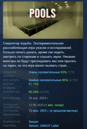 POOLS 2024 АВТОДОСТАВКА STEAM РОССИЯ