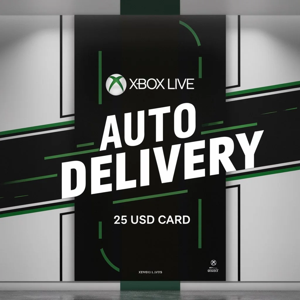 Xbox Карта Оплаты 25Gift Card 25 USDАвтовыдача