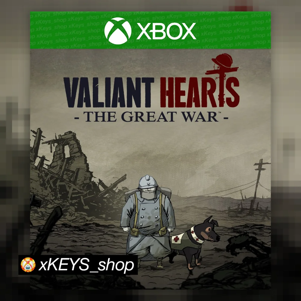 Valiant Hearts: The Great War XBOX КОД КЛЮЧ