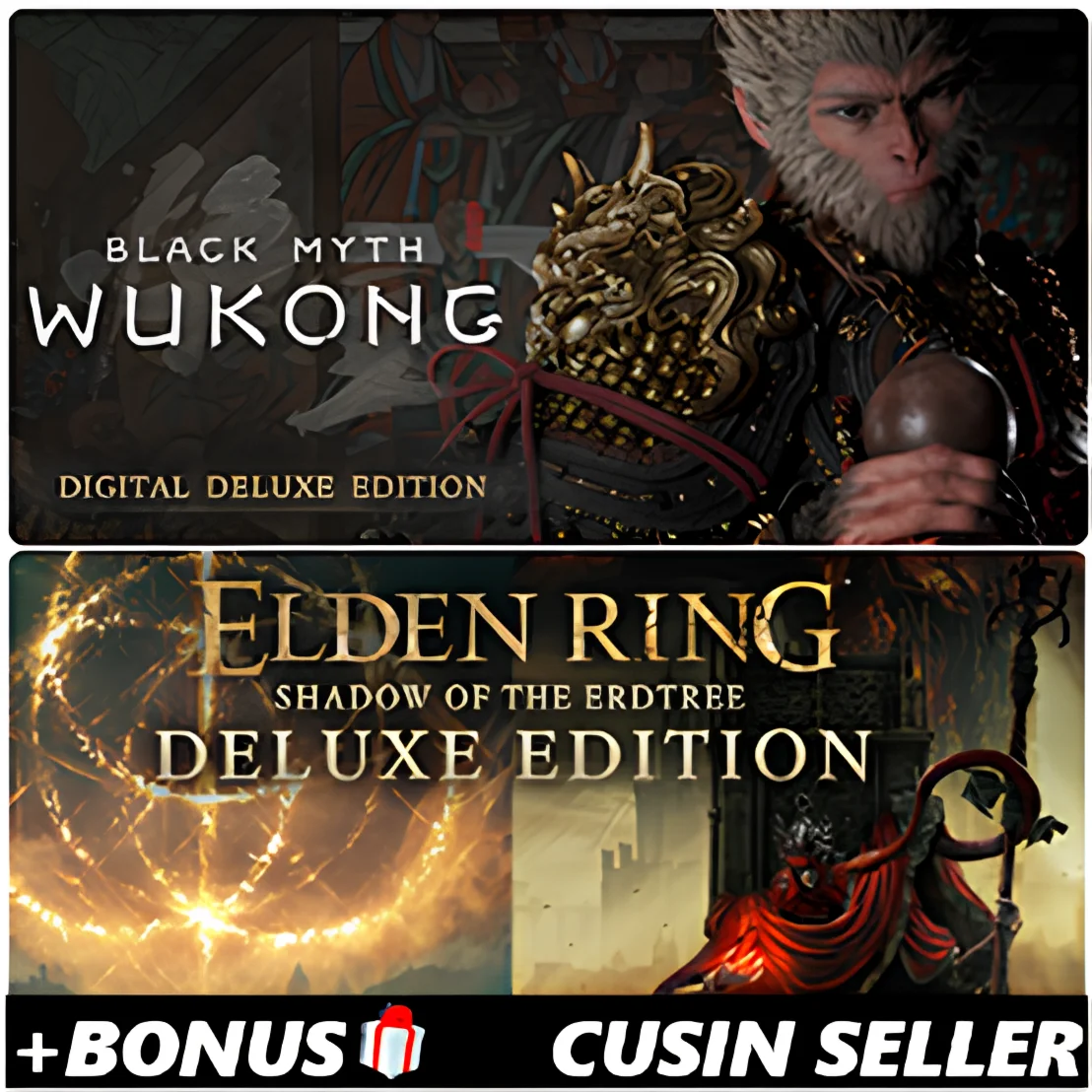 BLACK MYTH: WUKONG DELUXE + ELDEN RING DELUXE ВСЕ DLC