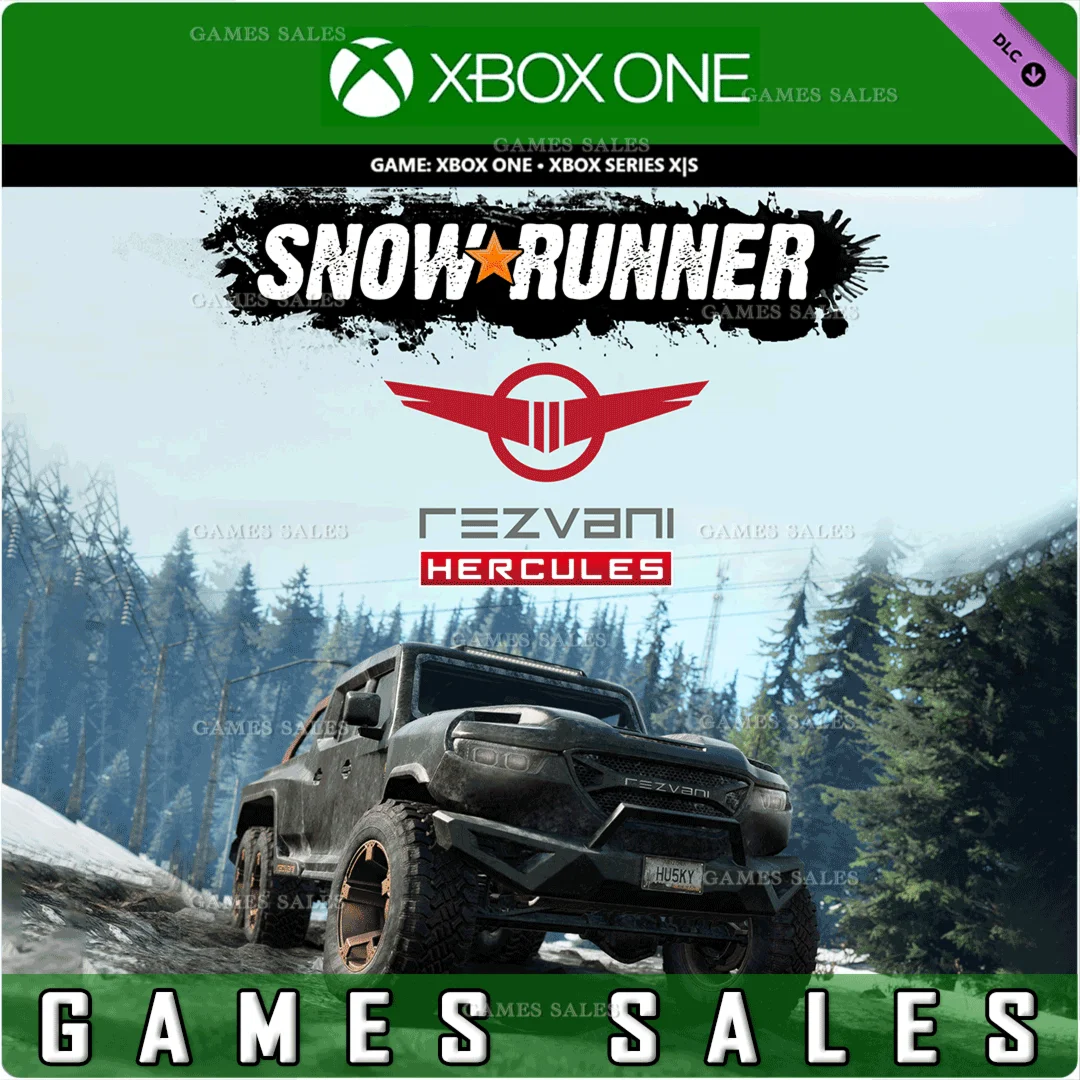 SNOWRUNNER - REZVANI HERCULES DLCXBOXКЛЮЧ