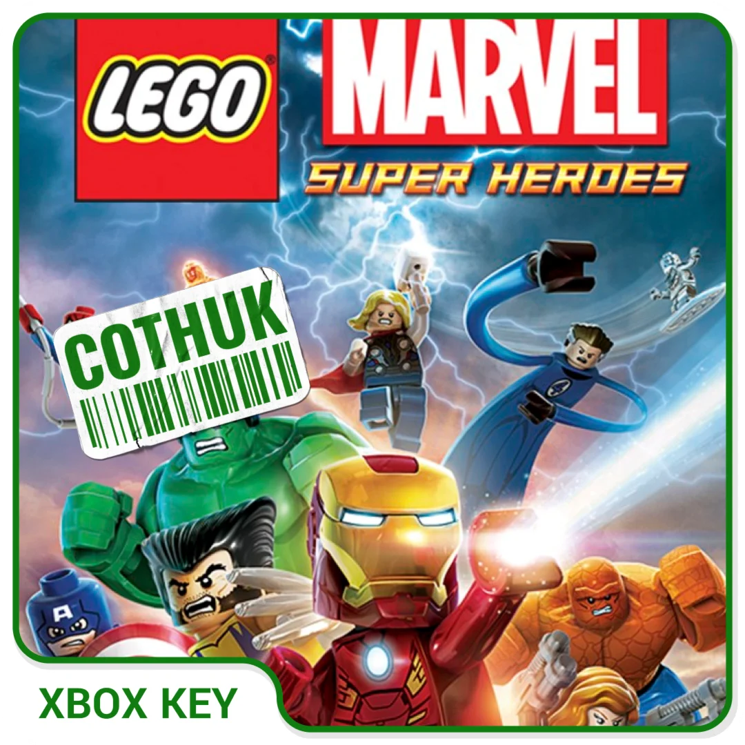 LEGO MARVEL SUPER HEROES XBOX XS ONE SERIES КЛЮЧ
