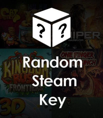 Рандом Steam ключ Испытай удачу Игры 250-7000