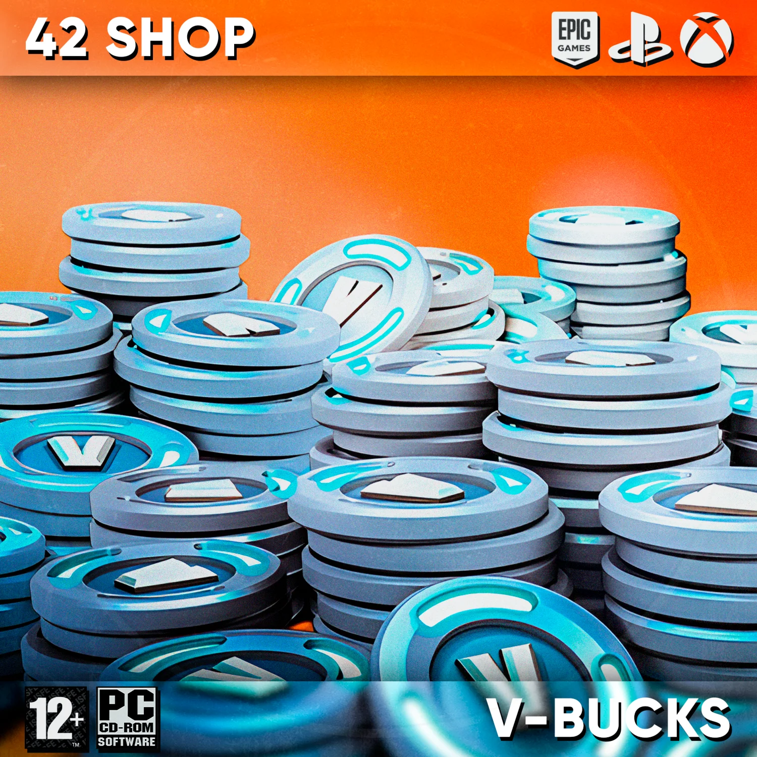 VBUCKS FORTNITE CREW EGS/PSN/XBOX БЫСТРО
