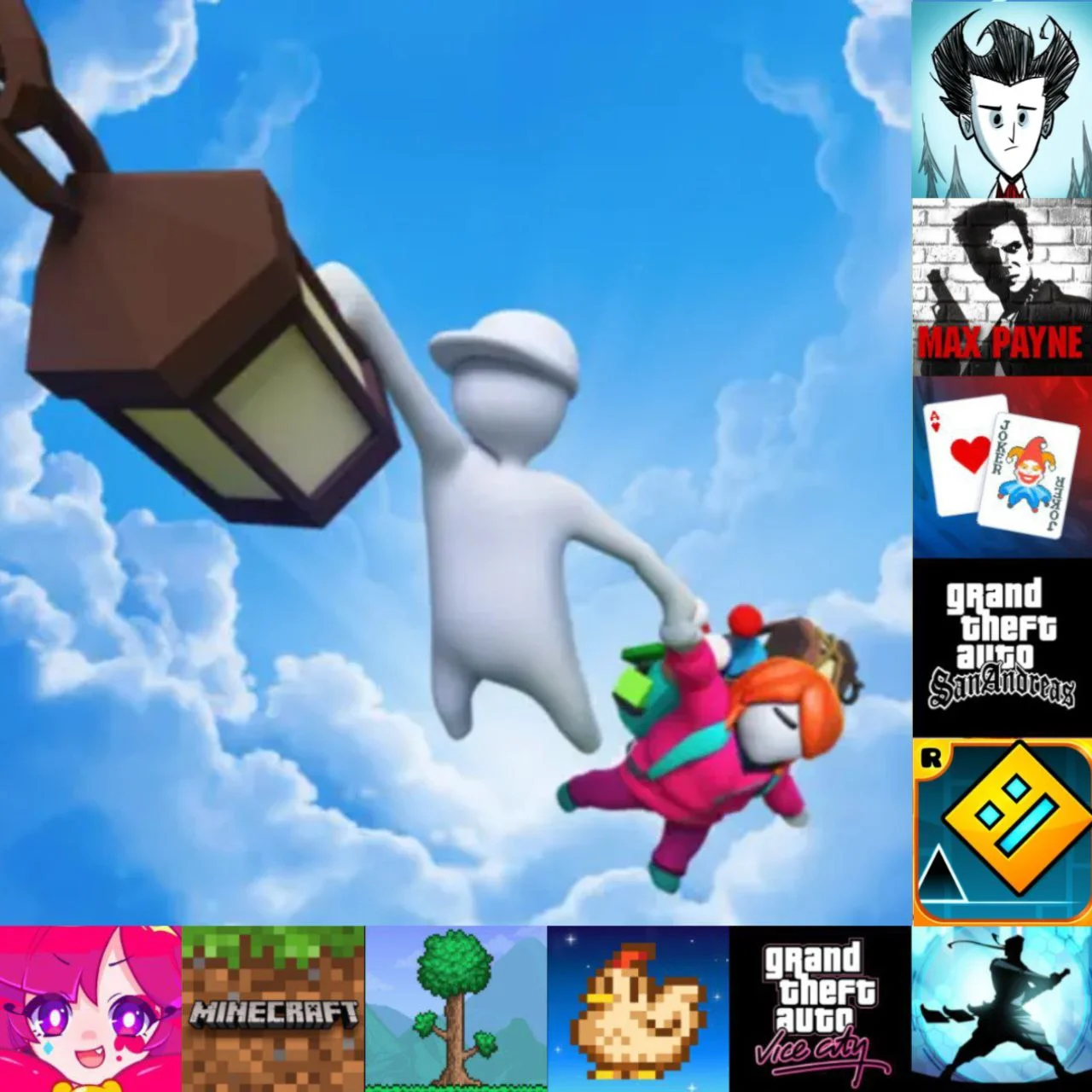 Human: Fall Flat + ИГРЫ для IOS iPhone iPad + Бонус