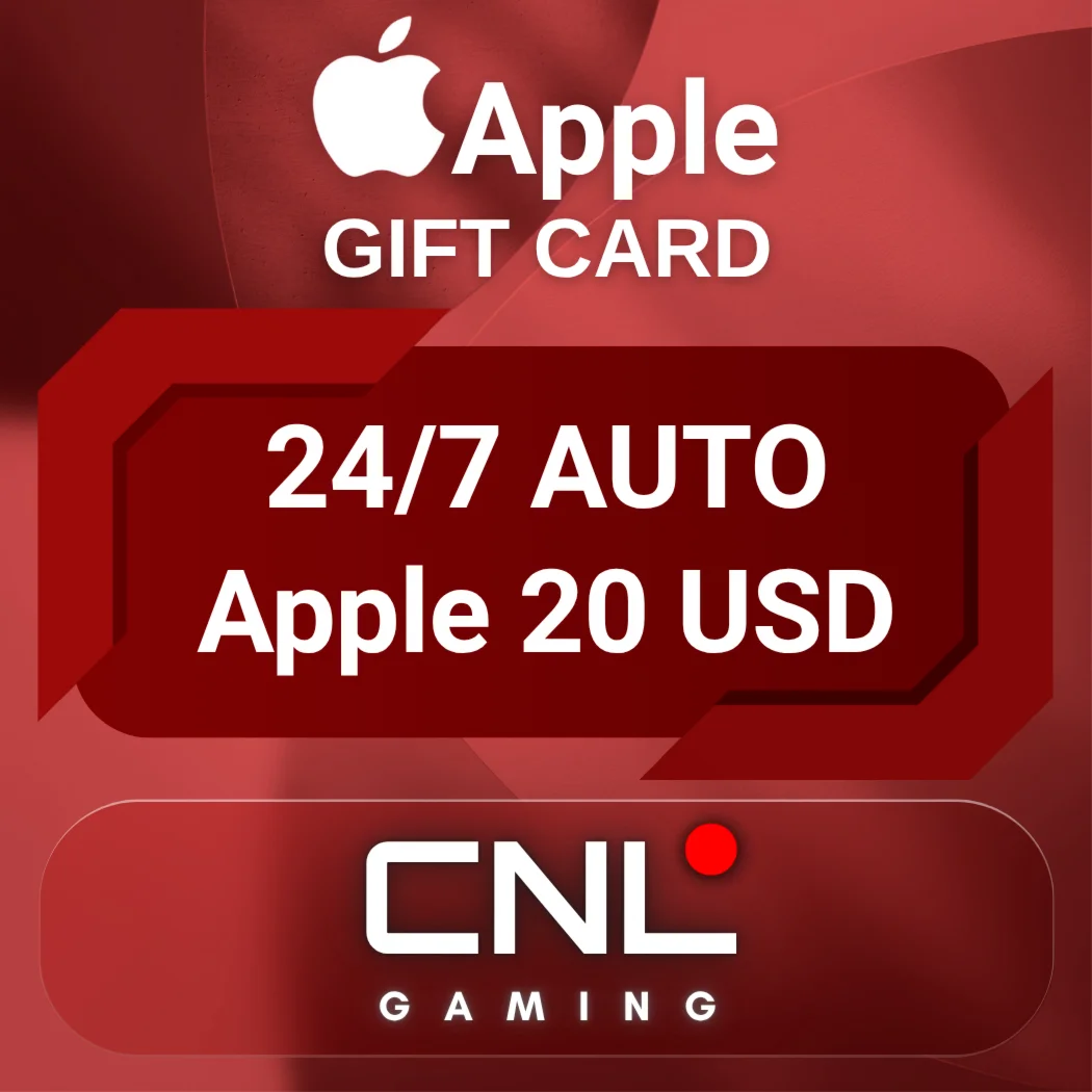 24/7 AUTO Apple 20 USD Gift Card