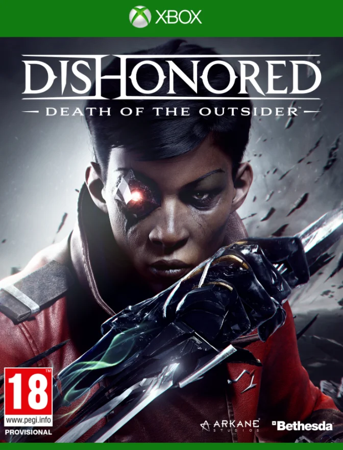DISHONORED: DEATH OF THE OUTSIDER XBOX КЛЮЧ