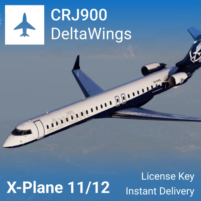 CRJ-900 by DeltaWing X-Plane 11/12