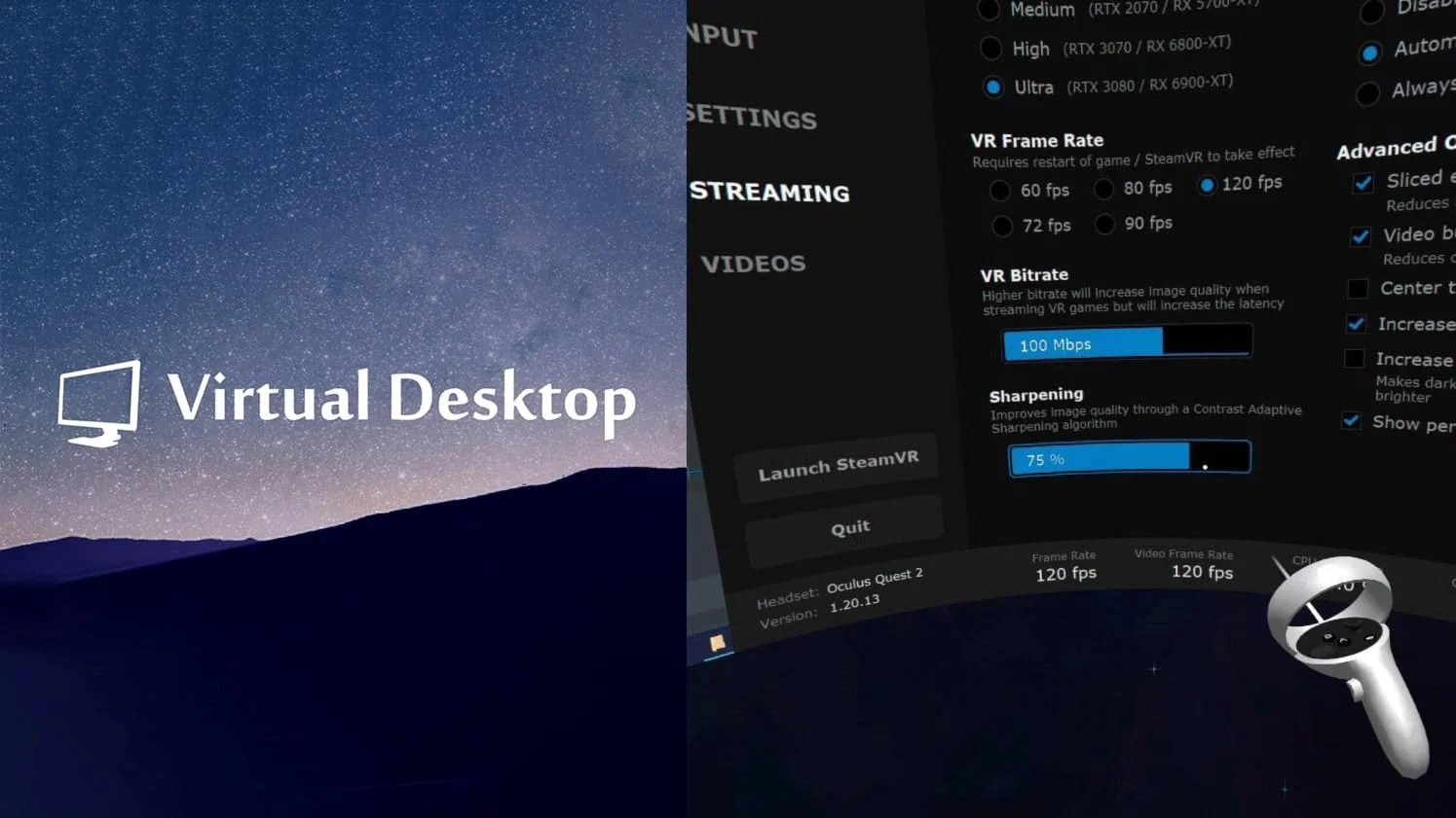 VIRTUAL DESKTOP для oculus quest 2 3 s pro gift