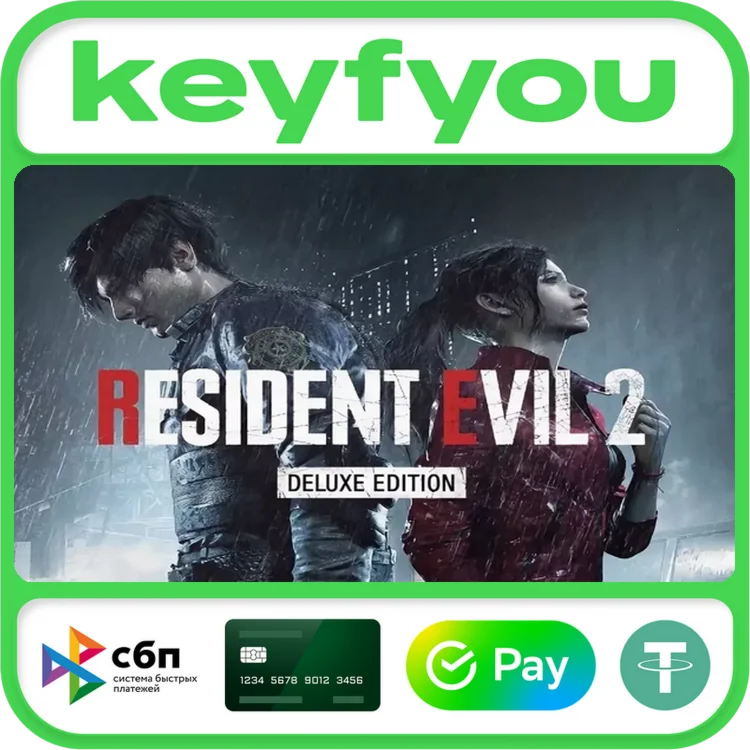 RESIDENT EVIL 2 BIOHAZARD RE2 Deluxe Edition STEAM КЛЮЧ