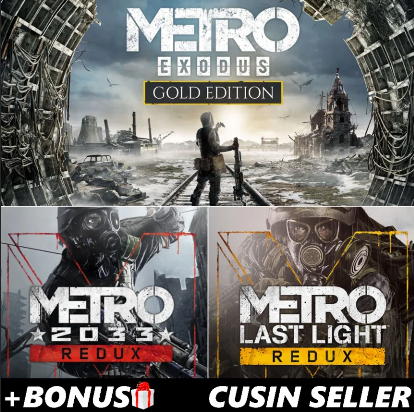 Metro: Last Light Redux + ОСТАЛЬНЕ ЧАСТИ + ПОДАРОК