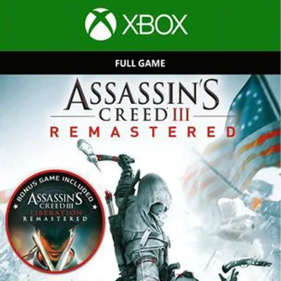 ASSASSINS CREED III REMASTERED XBOX КЛЮЧ