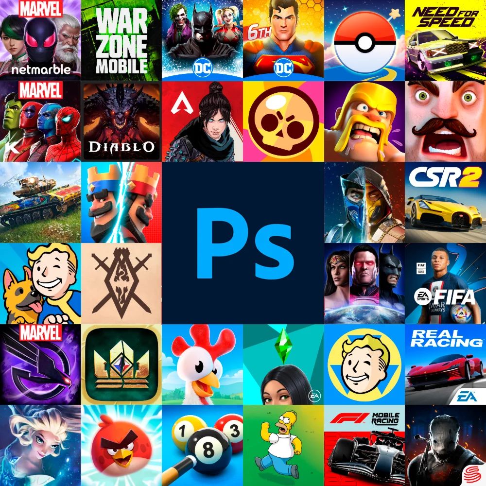 Adobe Photoshop на iPad ios AppStore + AppStore ios