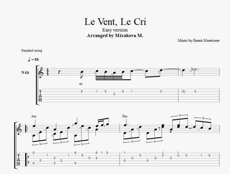 Ennio Morricone - Le vent le cri