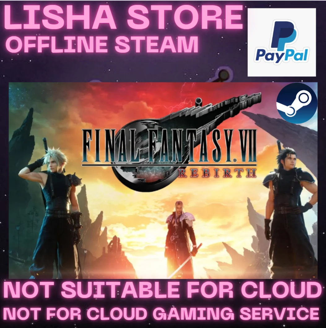 FINAL FANTASY VII REBIRTH Deluxe Ed Стим на 90 дней