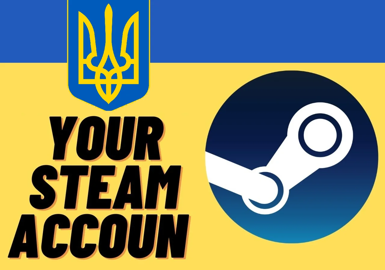 НОВЫЙ STEAM / СТИМ АККАУНТ Регион Украина