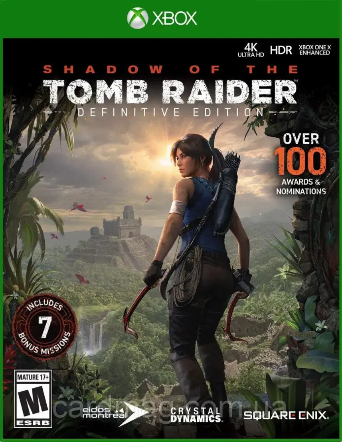 SHADOW OF THE TOMB RAIDER DEFINITIVE XBOX КЛЮЧ