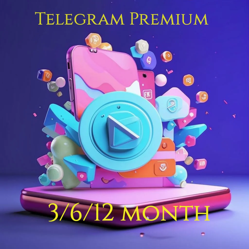 Telegram PREMIUM 3/6/12 месяцев Подарком