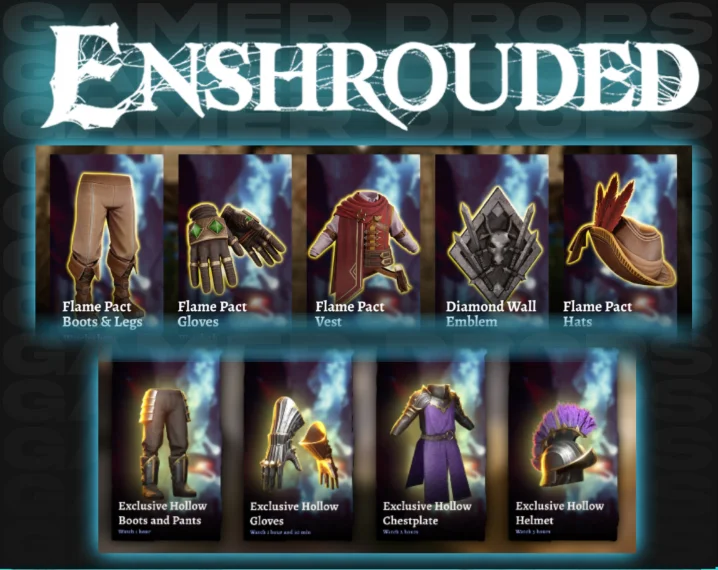 17 ПРЕДМЕТОВ Twitch Drops Enshrouded