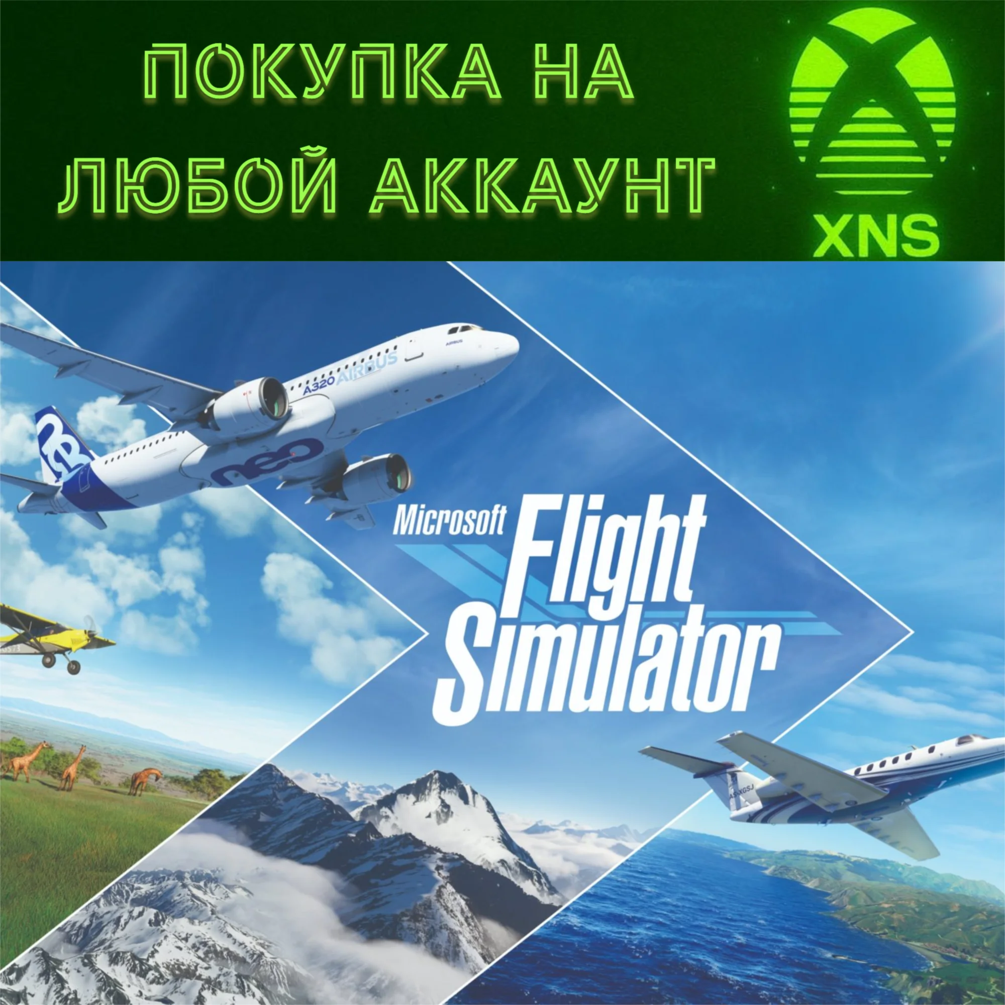 Microsoft Flight Simulator 40thXBOX + PCЛЮБОЙ АККАУНТ