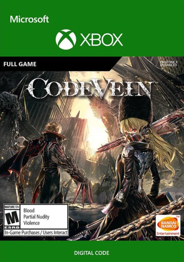 CODE VEIN XBOX КЛЮЧ